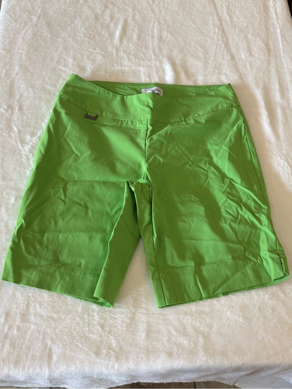 Peck & Peck Neon Green Women’s Shorts